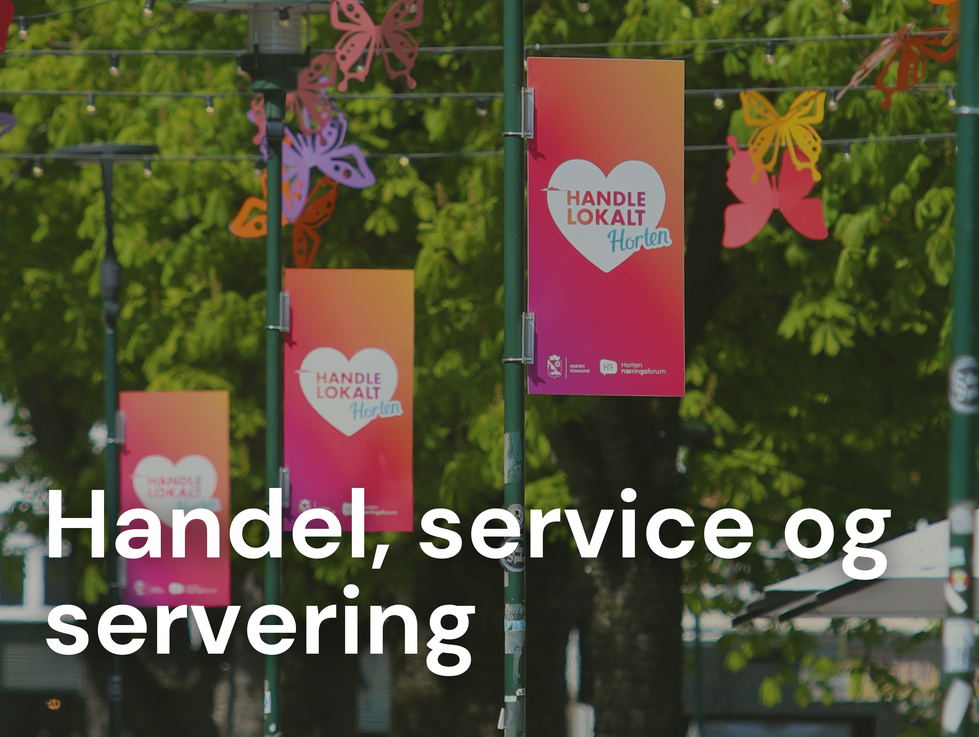 Årsmøte: handel, service og servering